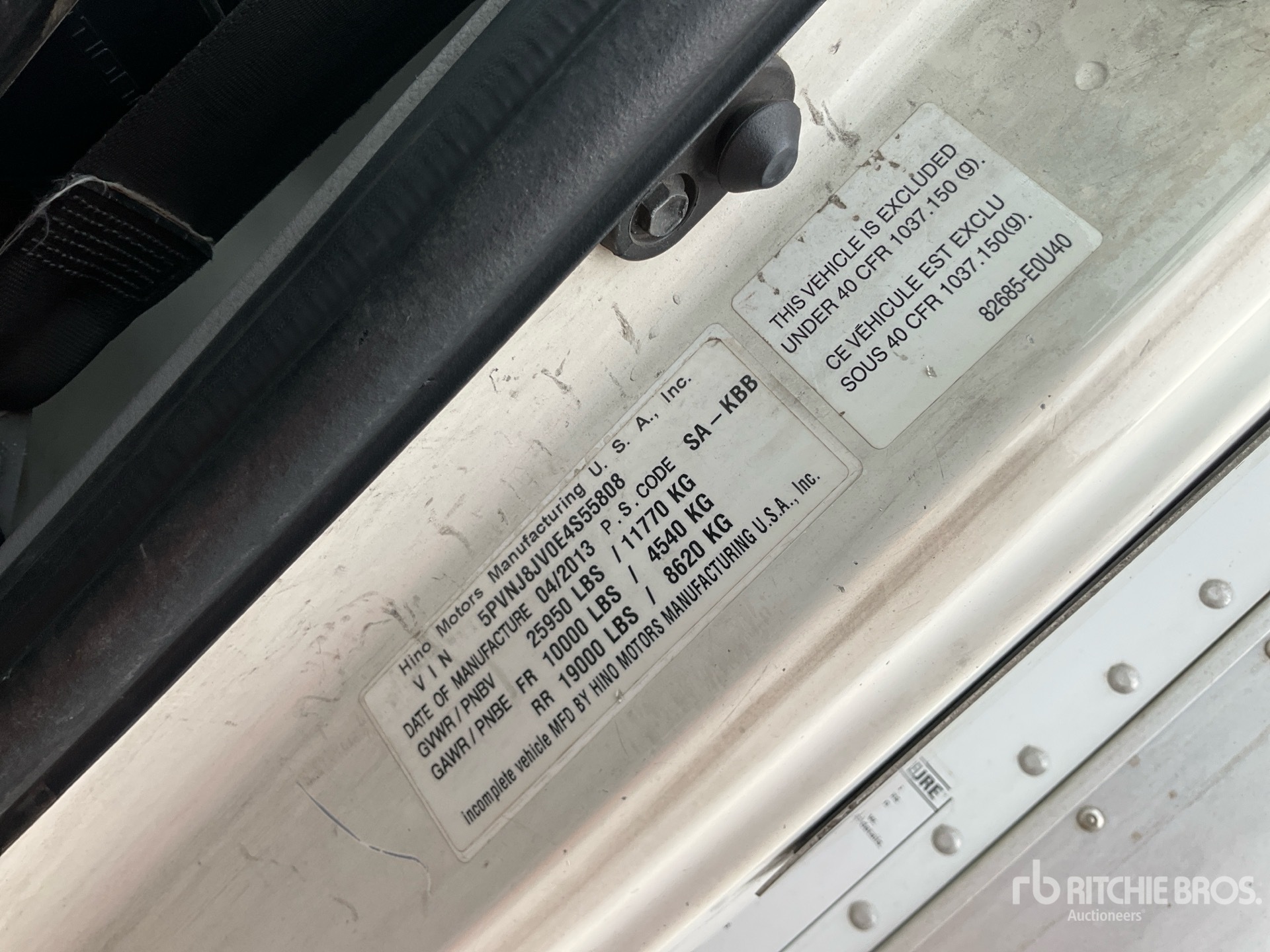 2014 Hino 268