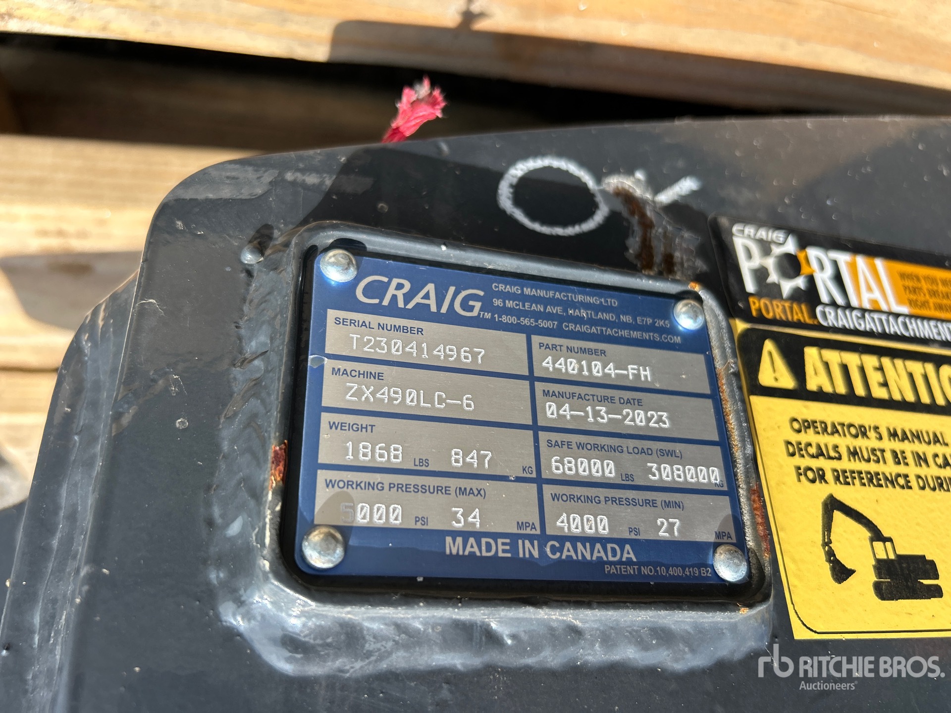 Craig True Grip Pin Grabber (Unused)