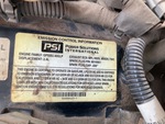 Engine with Emission Label