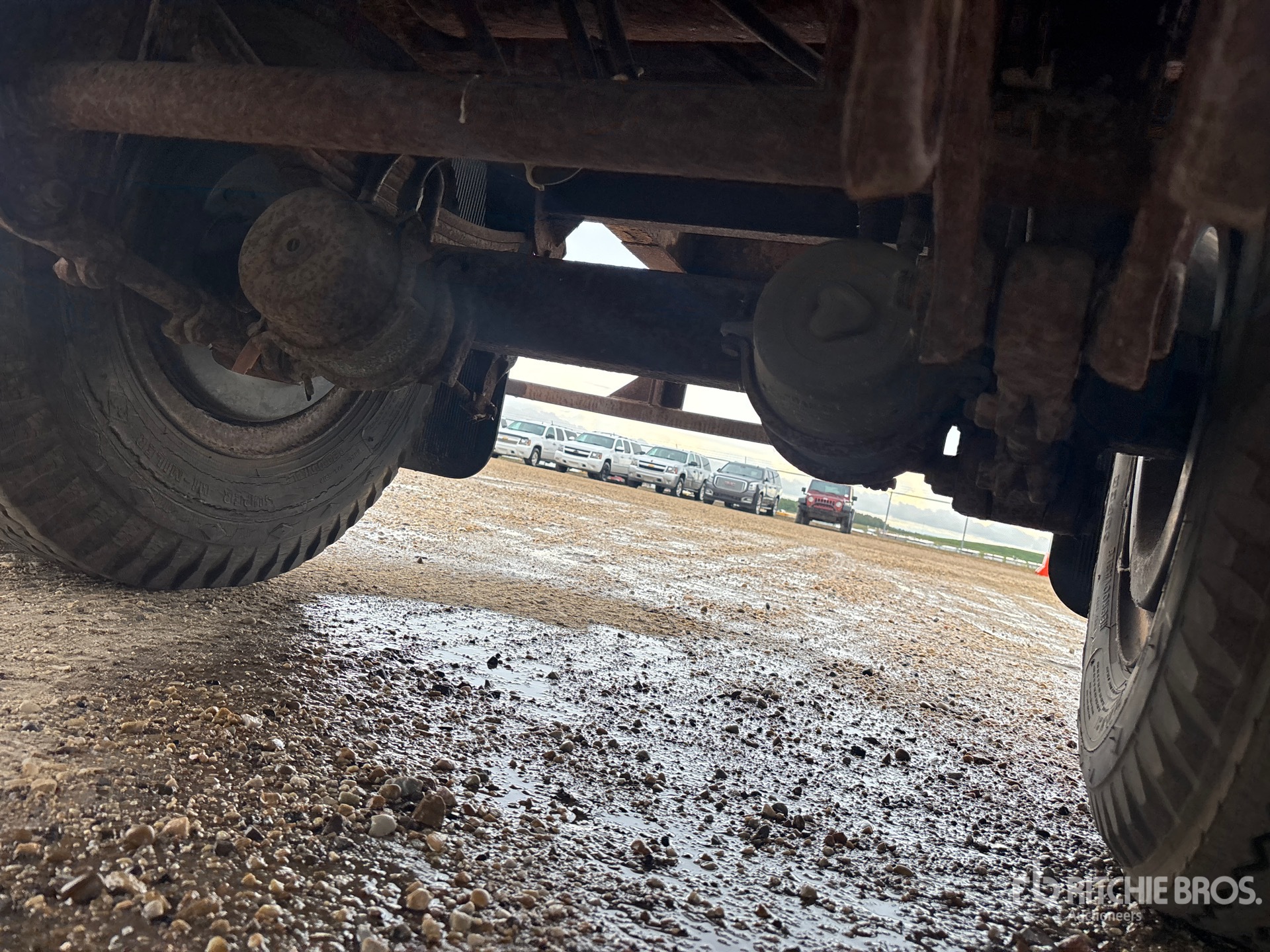 1982 Fruehauf 45 ft T/A Storage