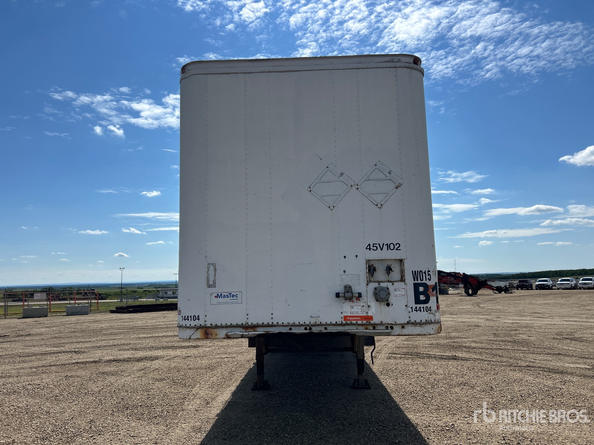 1981 Trailmobile 45 ft T/A Storage