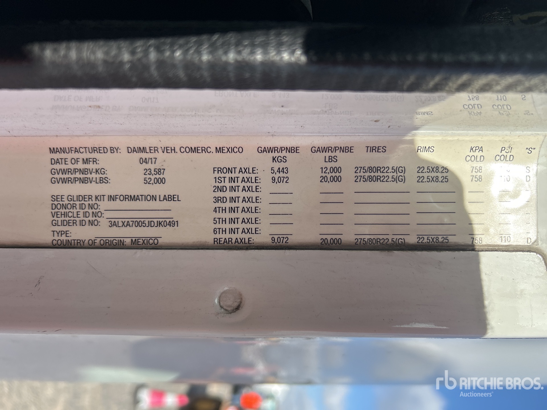 2018 Freightliner Columbia 120