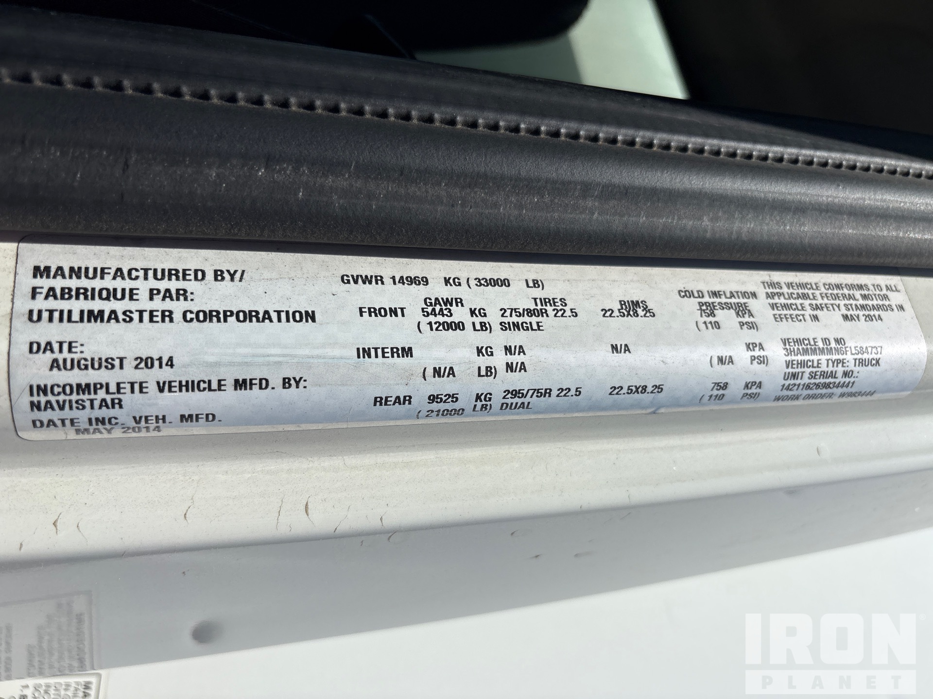 2015 International 4300 SBA