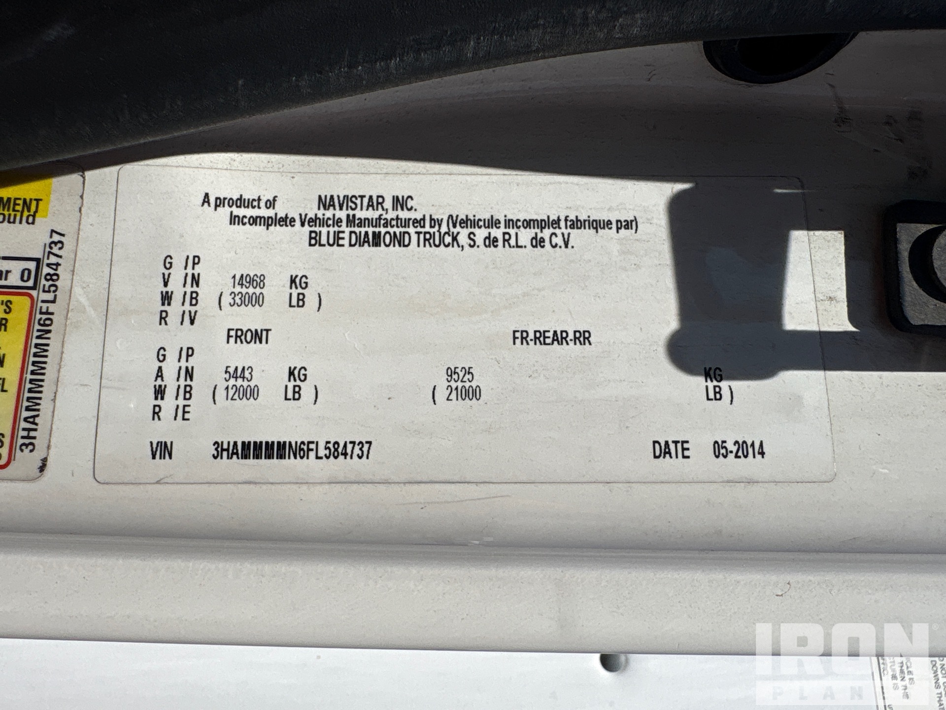 2015 International 4300 SBA