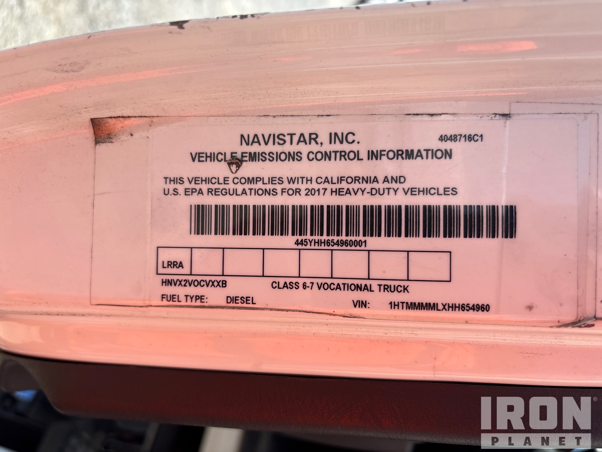2017 International 4300 SBA