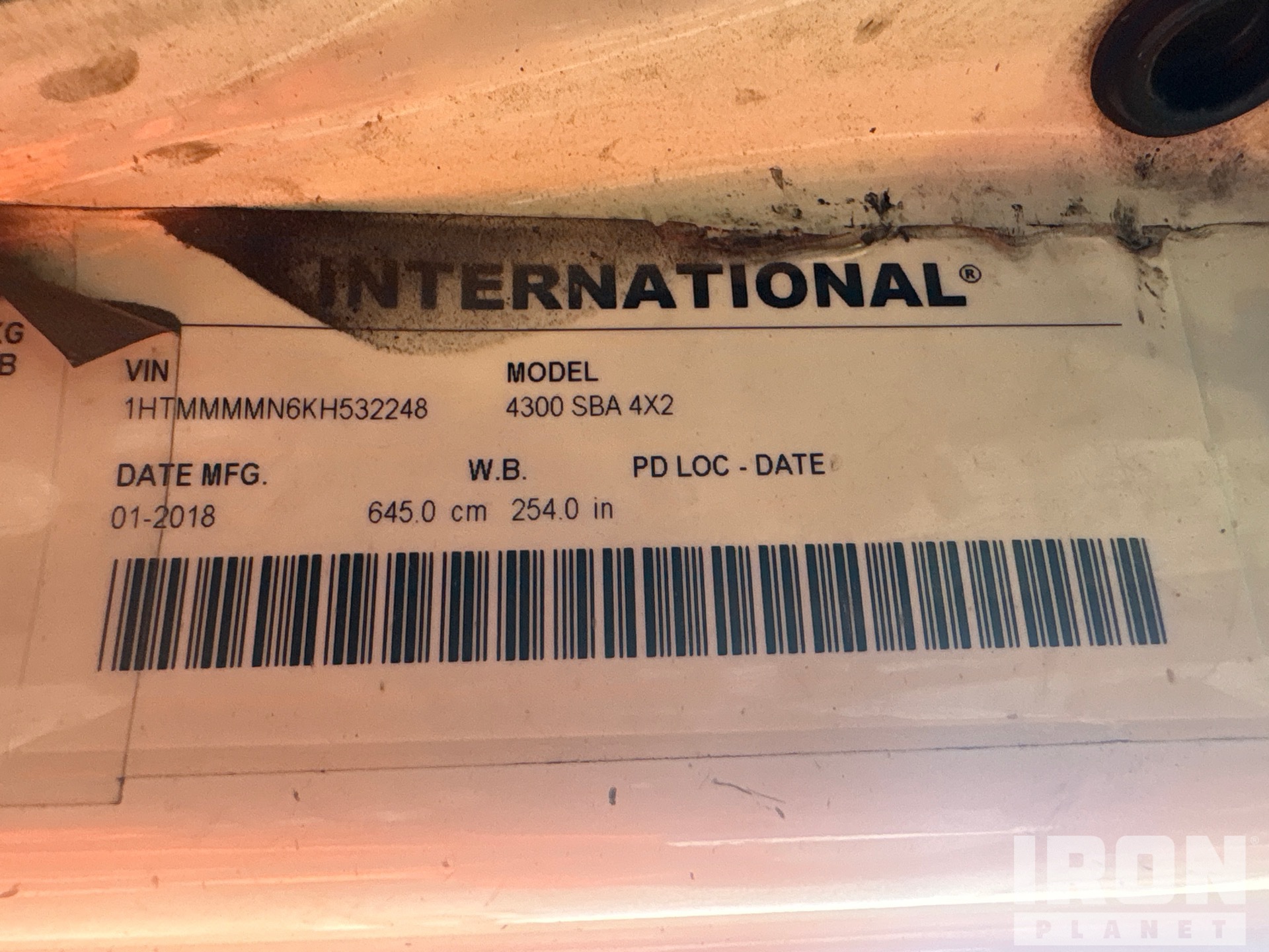 2019 International 4300 SBA