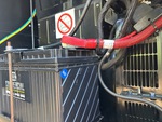 Generator with Cables and Connections
