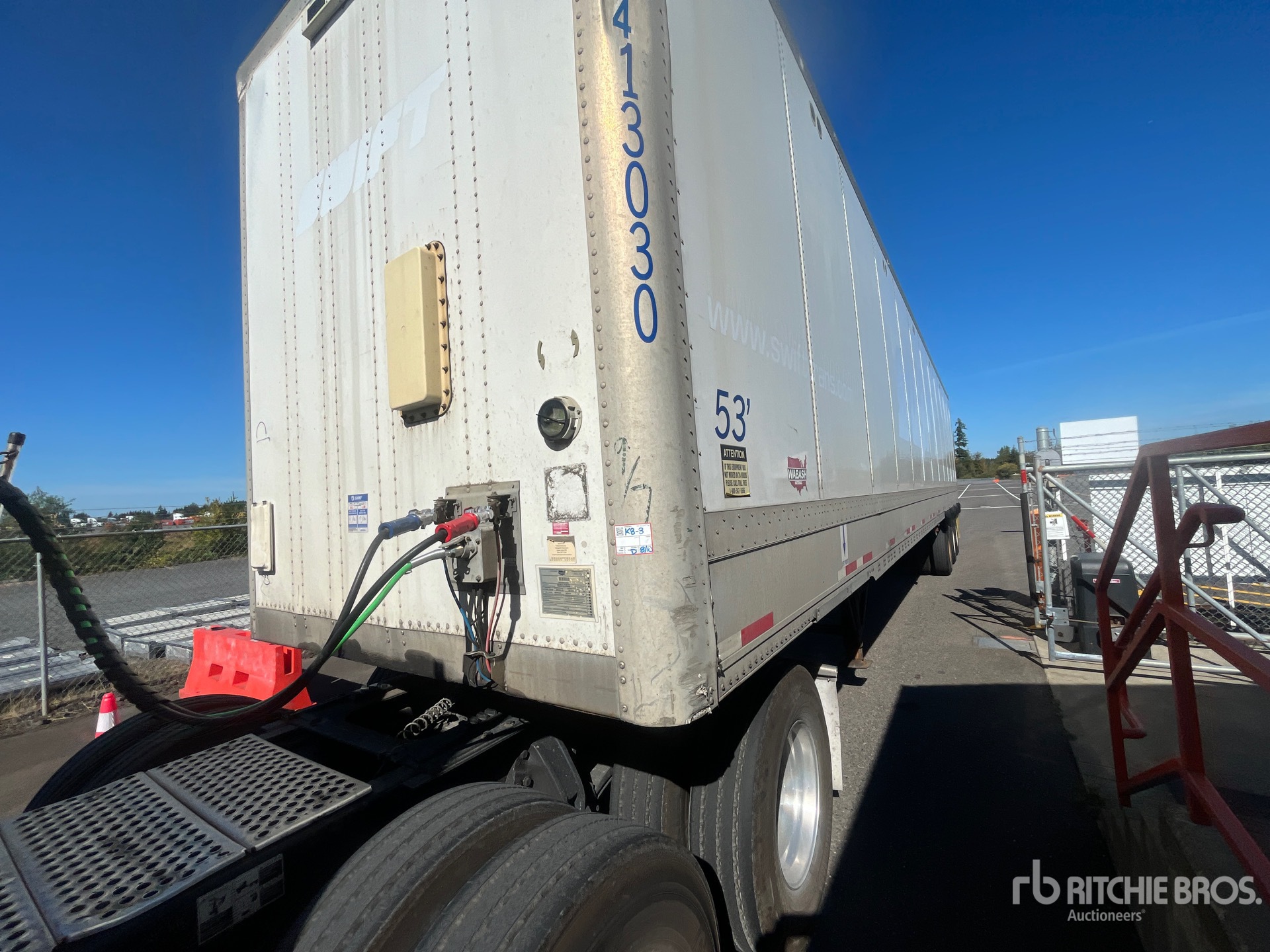 2013 Wabash 53 ft x 102 in Quad/A