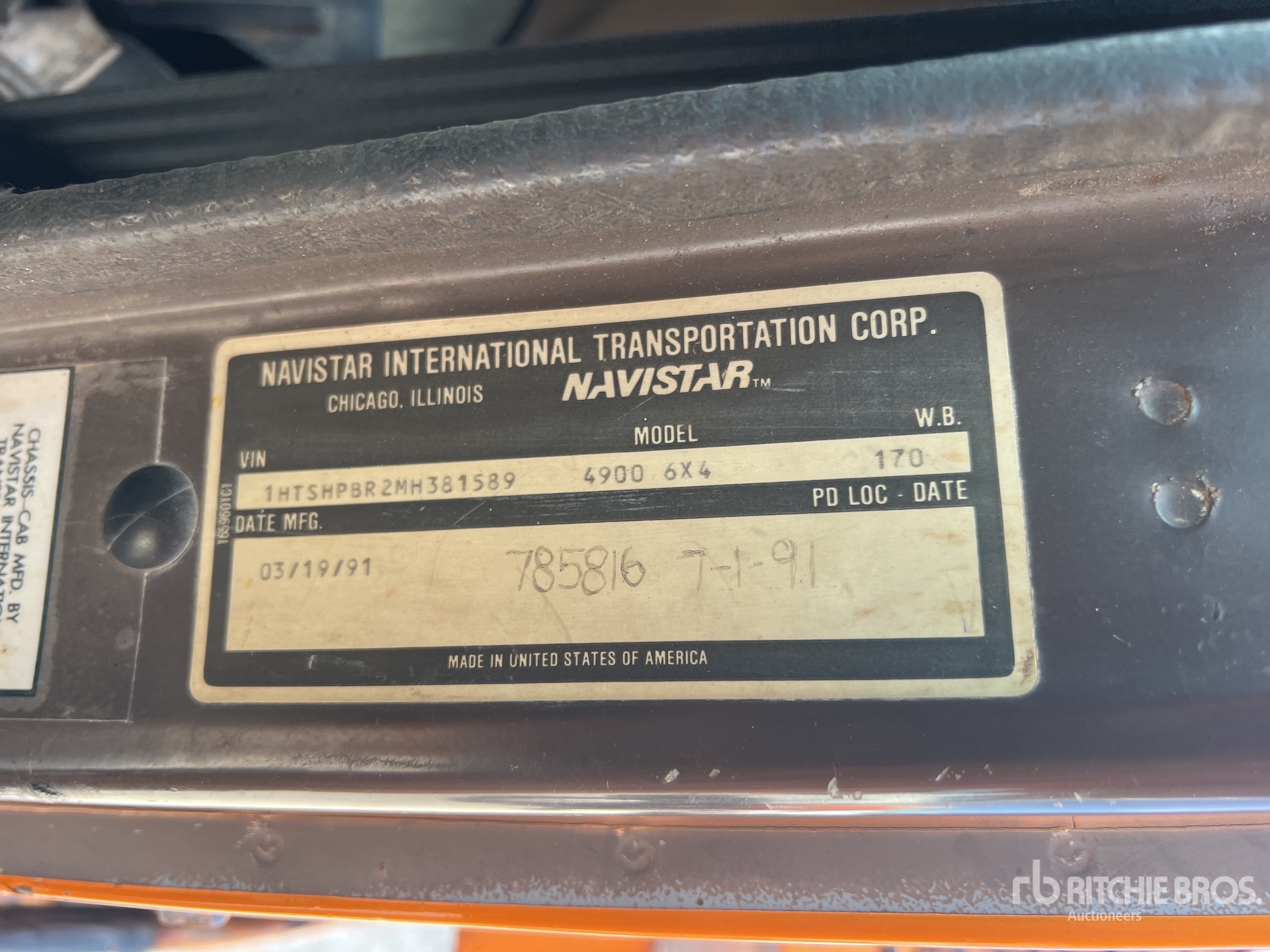 1991 International 4900
