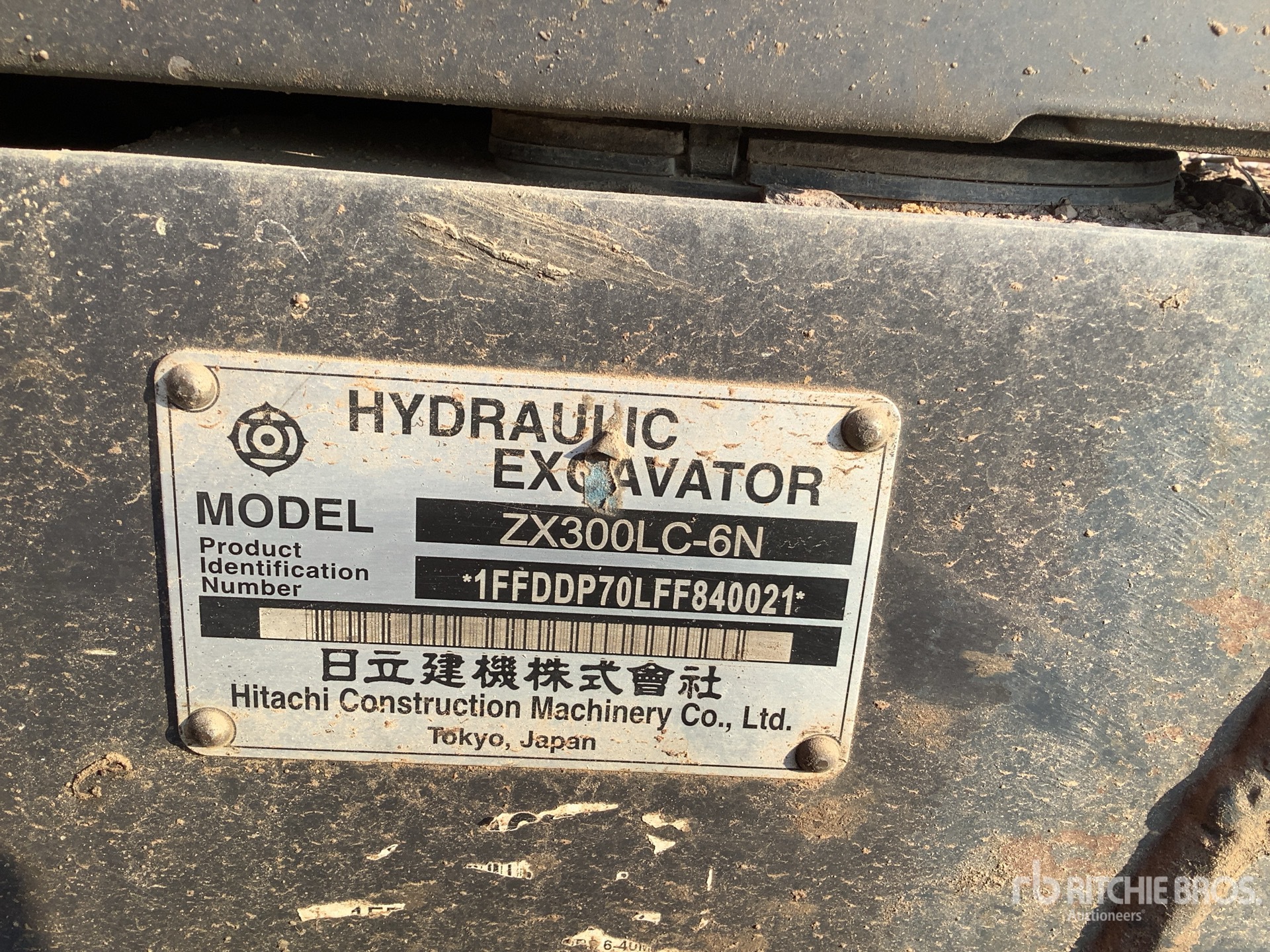 2015 Hitachi ZX300LC-6