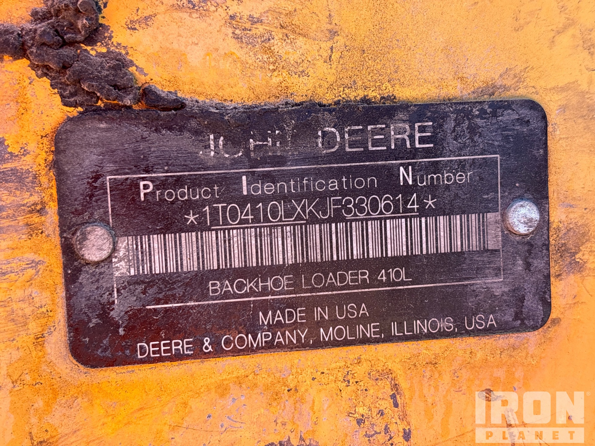 2018 John Deere 410L