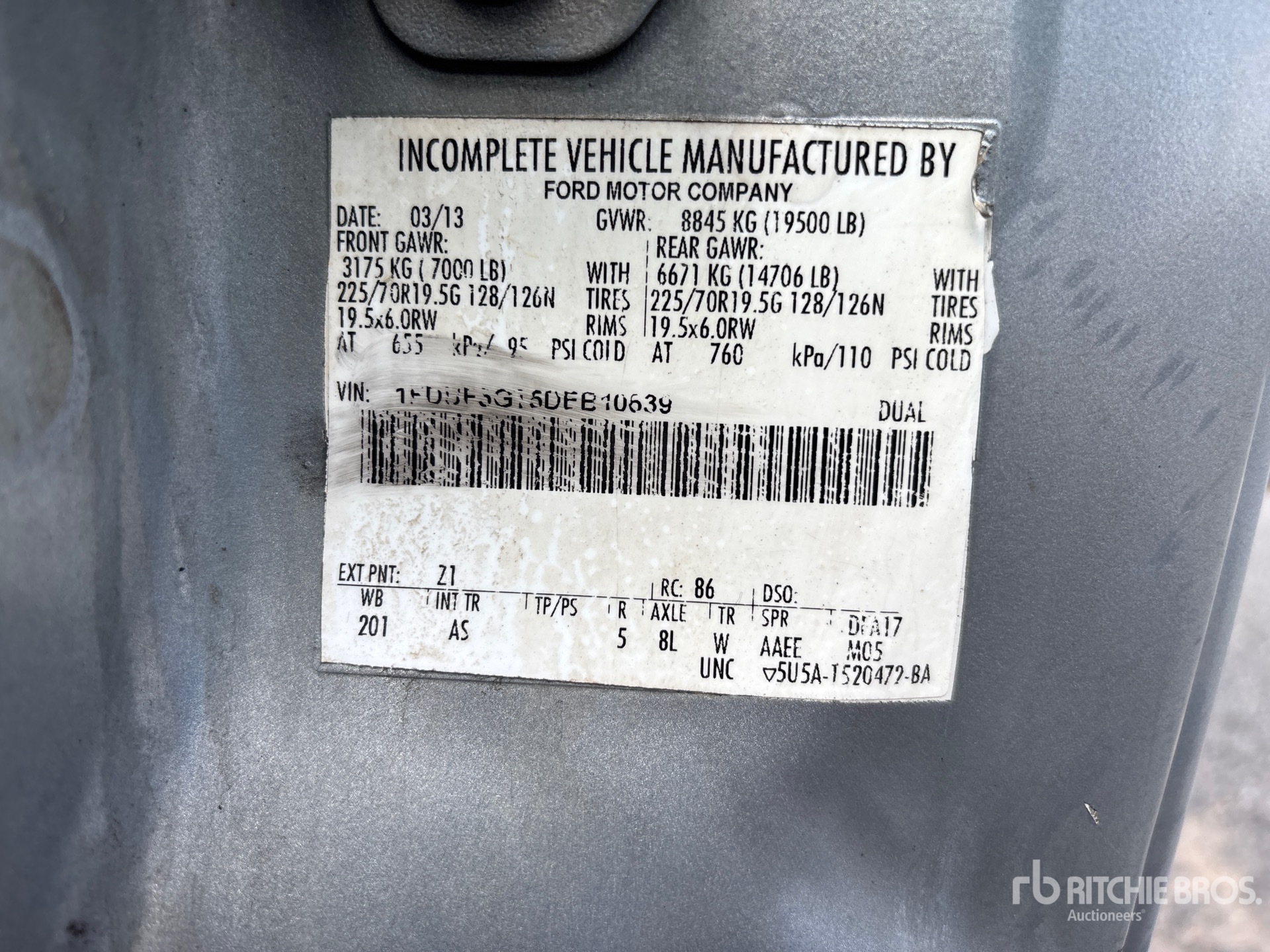 2013 Ford F-550