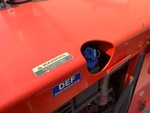 Engine with DEF / AdBlue Tank
