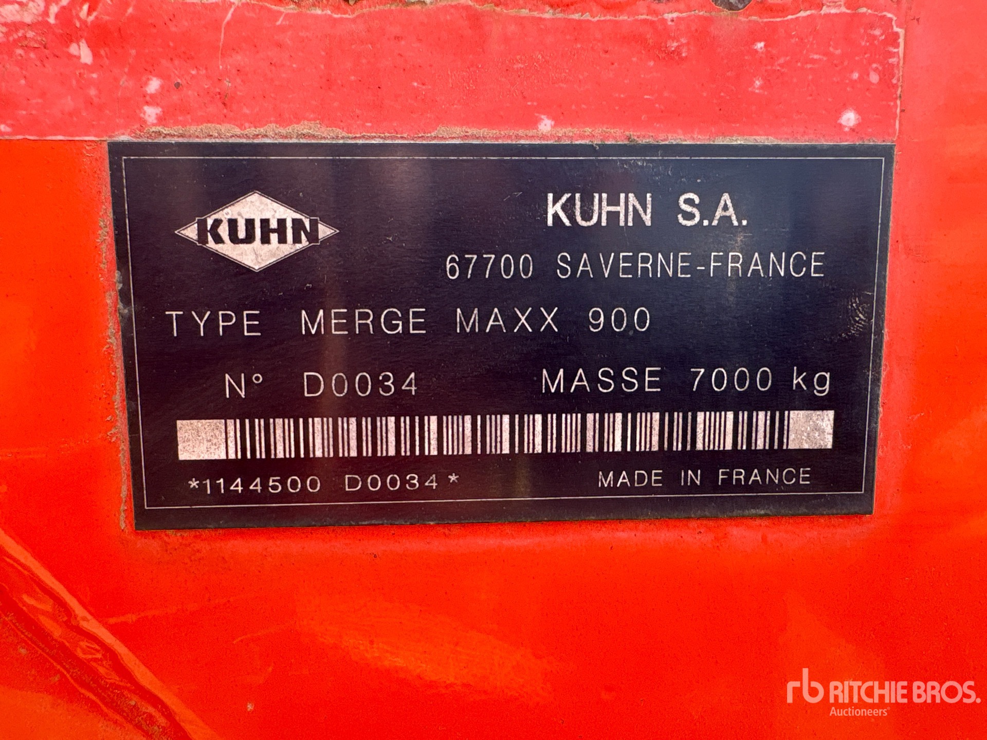 2017 Kuhn MERGE MAXX 900