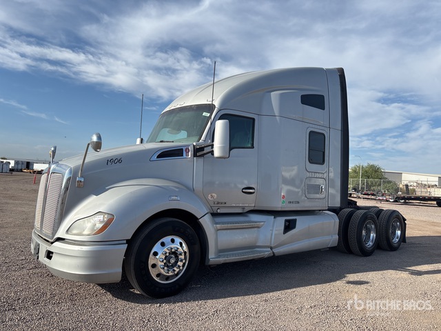 2017 Kenworth T680 6x4 T/a Sleeper Truck Tractor