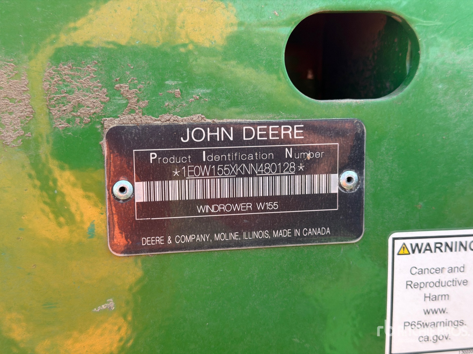 2022 John Deere W155