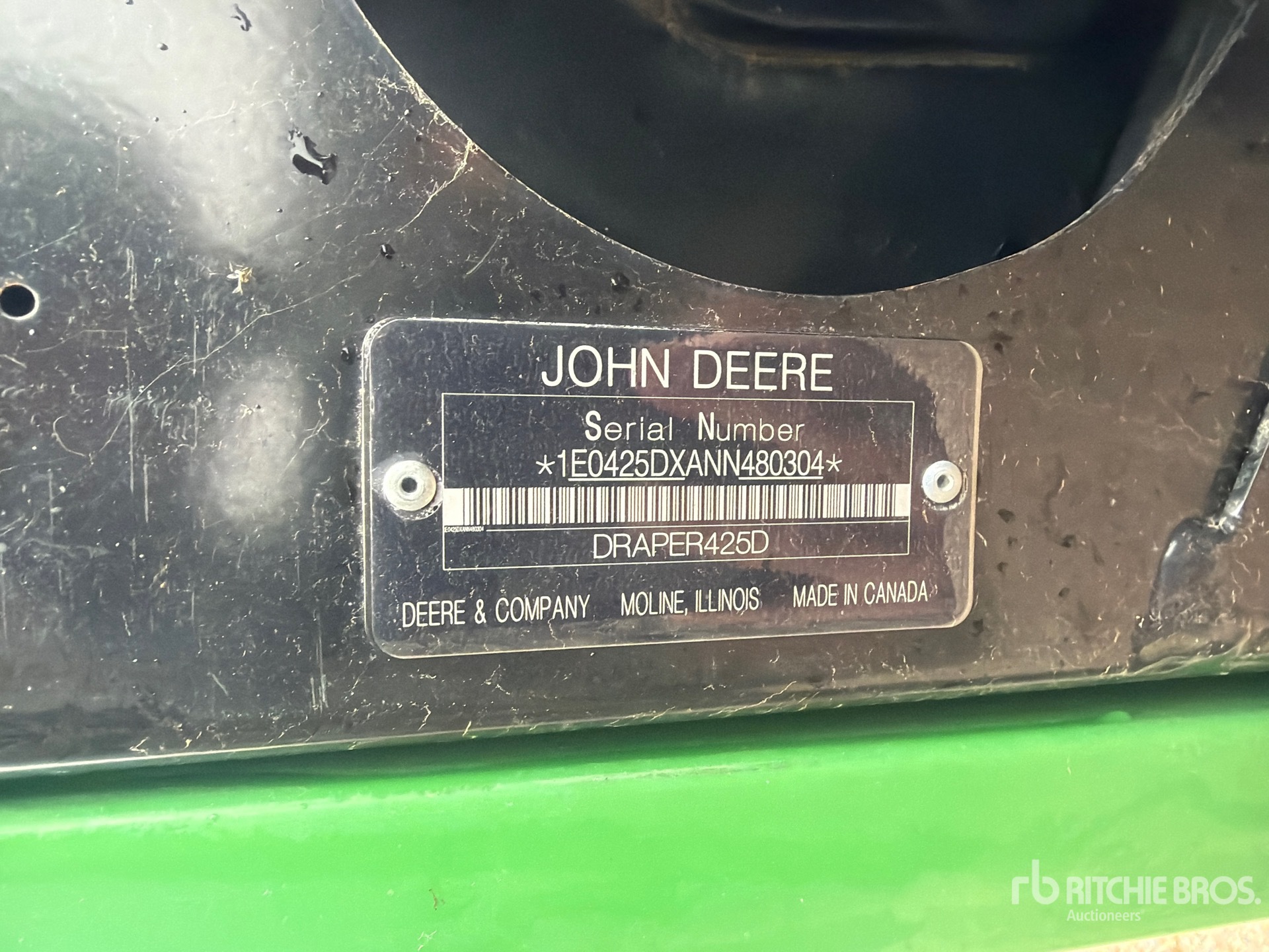 2022 John Deere 425D