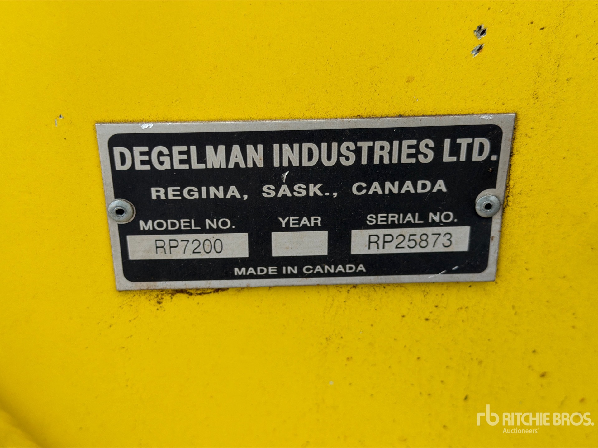 2018 Degelman 7200
