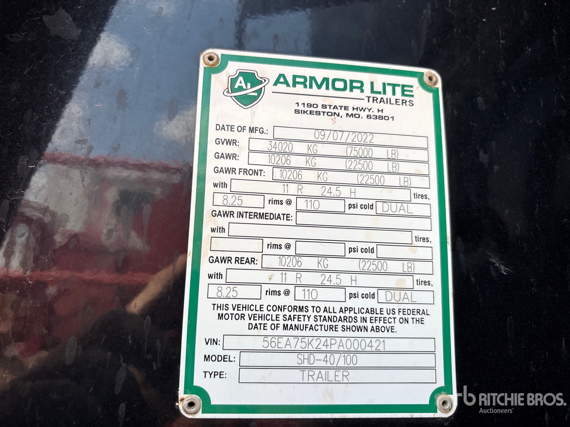 2023 Armor Lite SHD-40/100