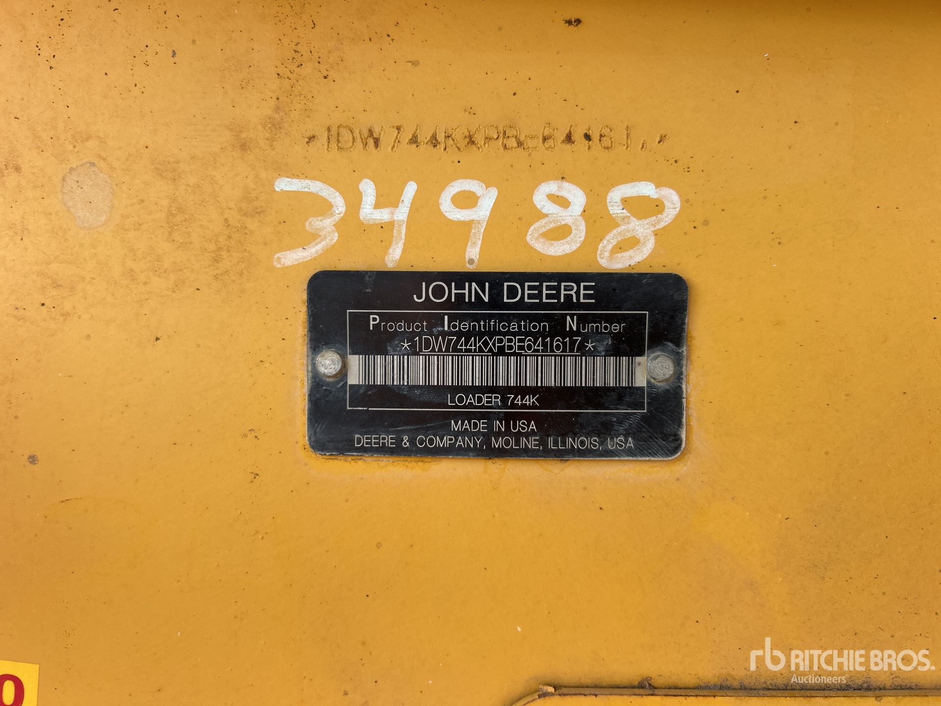 2012 John Deere 744K