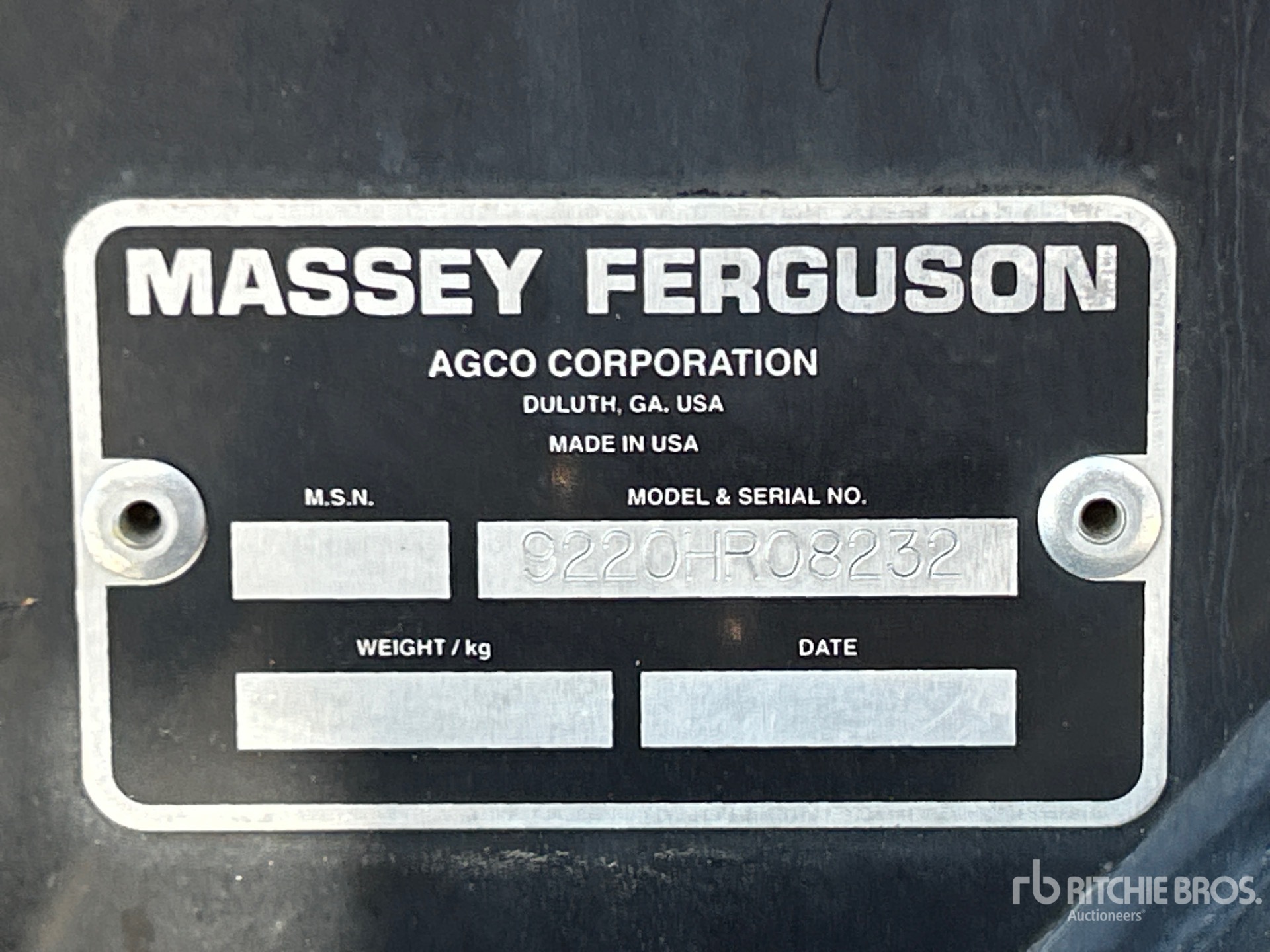 2006 Massey Ferguson 9220