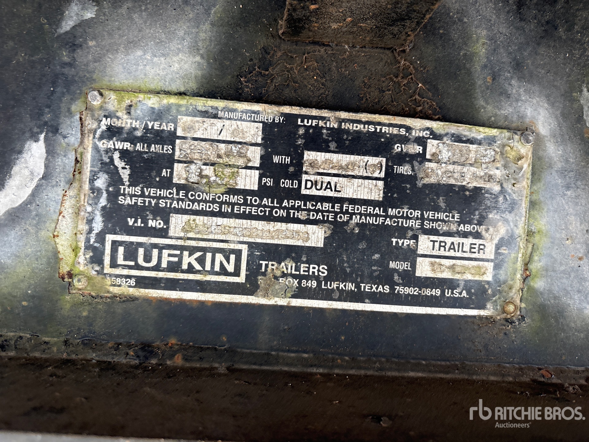 2002 Lufkin 53 ft T/A