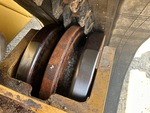 Undercarriage with Rear idler wear