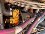 Engine with Emission Label