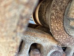 Undercarriage with Left Track Rollers