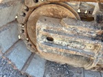 Undercarriage with Left Track Tensioner