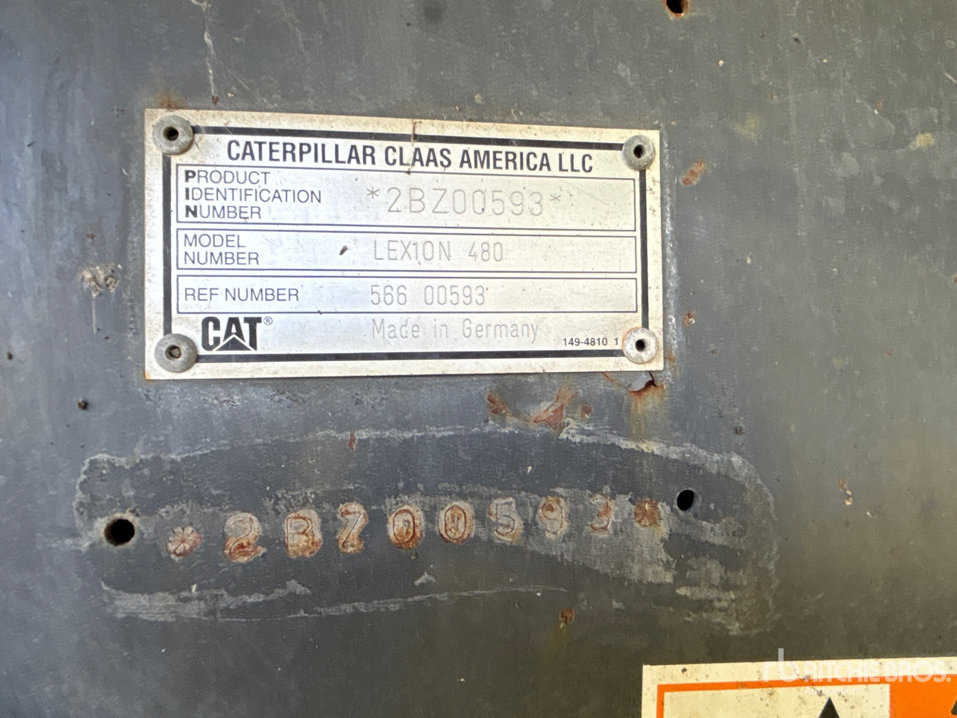 2000 Caterpillar LEXION 480