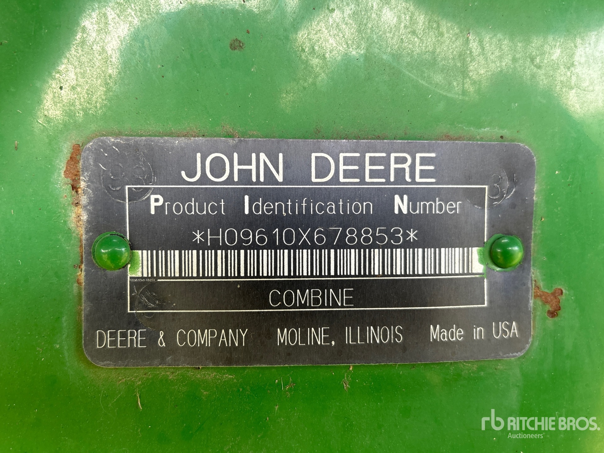 1998 John Deere 9610