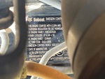Engine with Emission Label