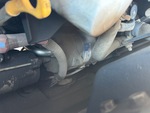 Engine with A/C Compressor