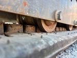 Undercarriage with Left Track Rollers