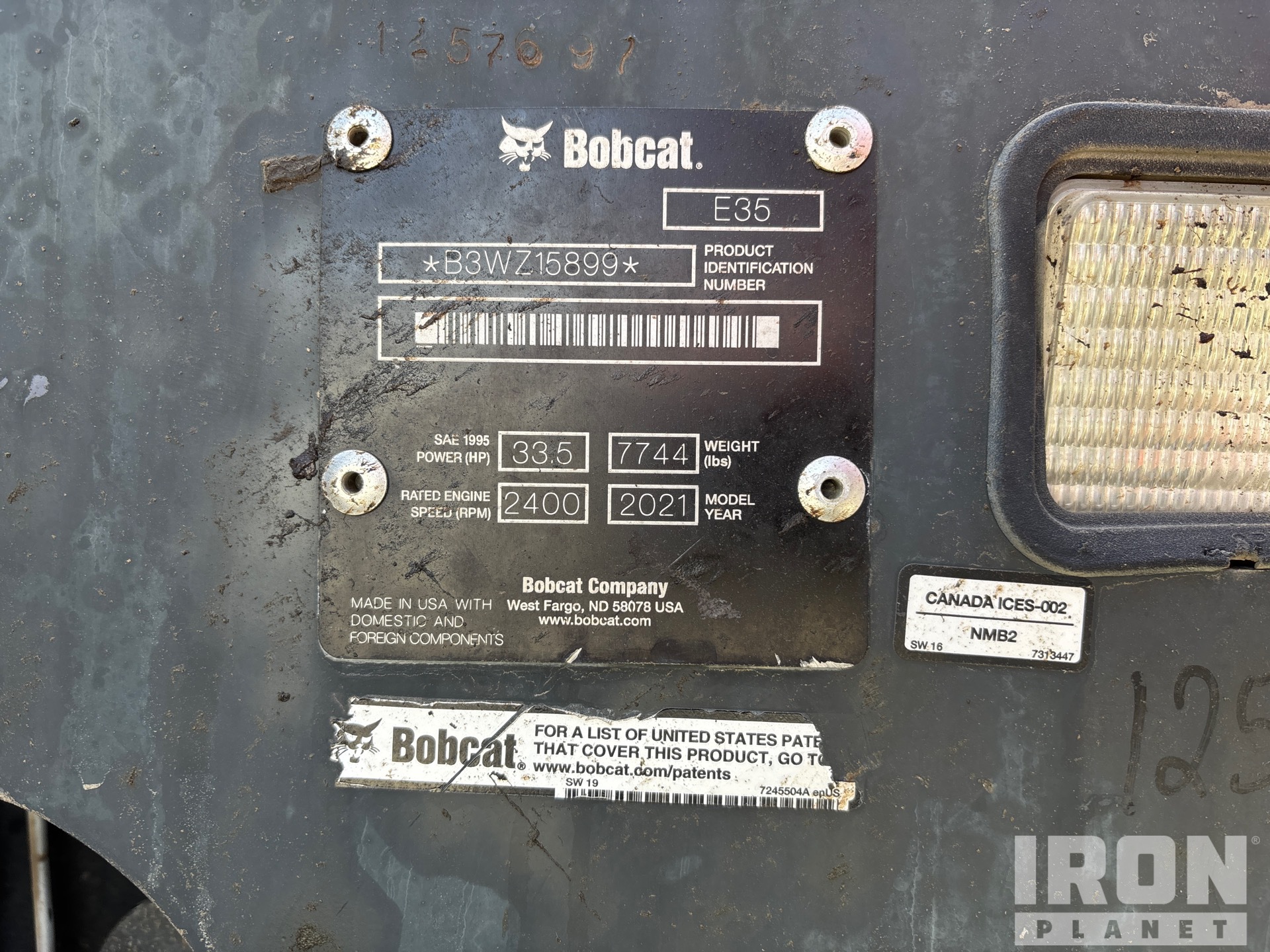 2021 Bobcat E35