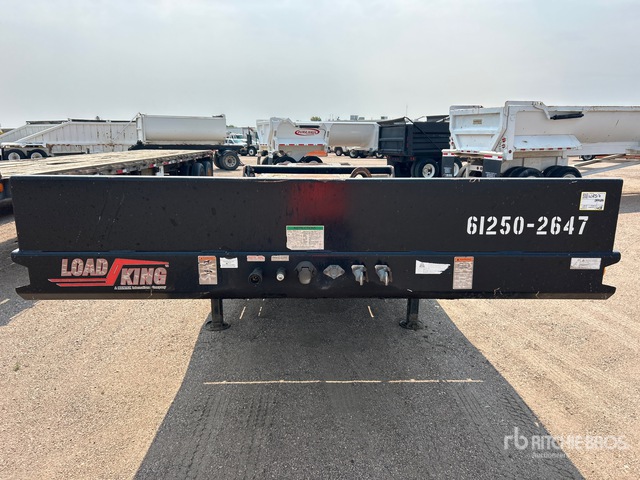 2015 Load King Hft70 50 Ft T/a Hydraulic Tail Trailer