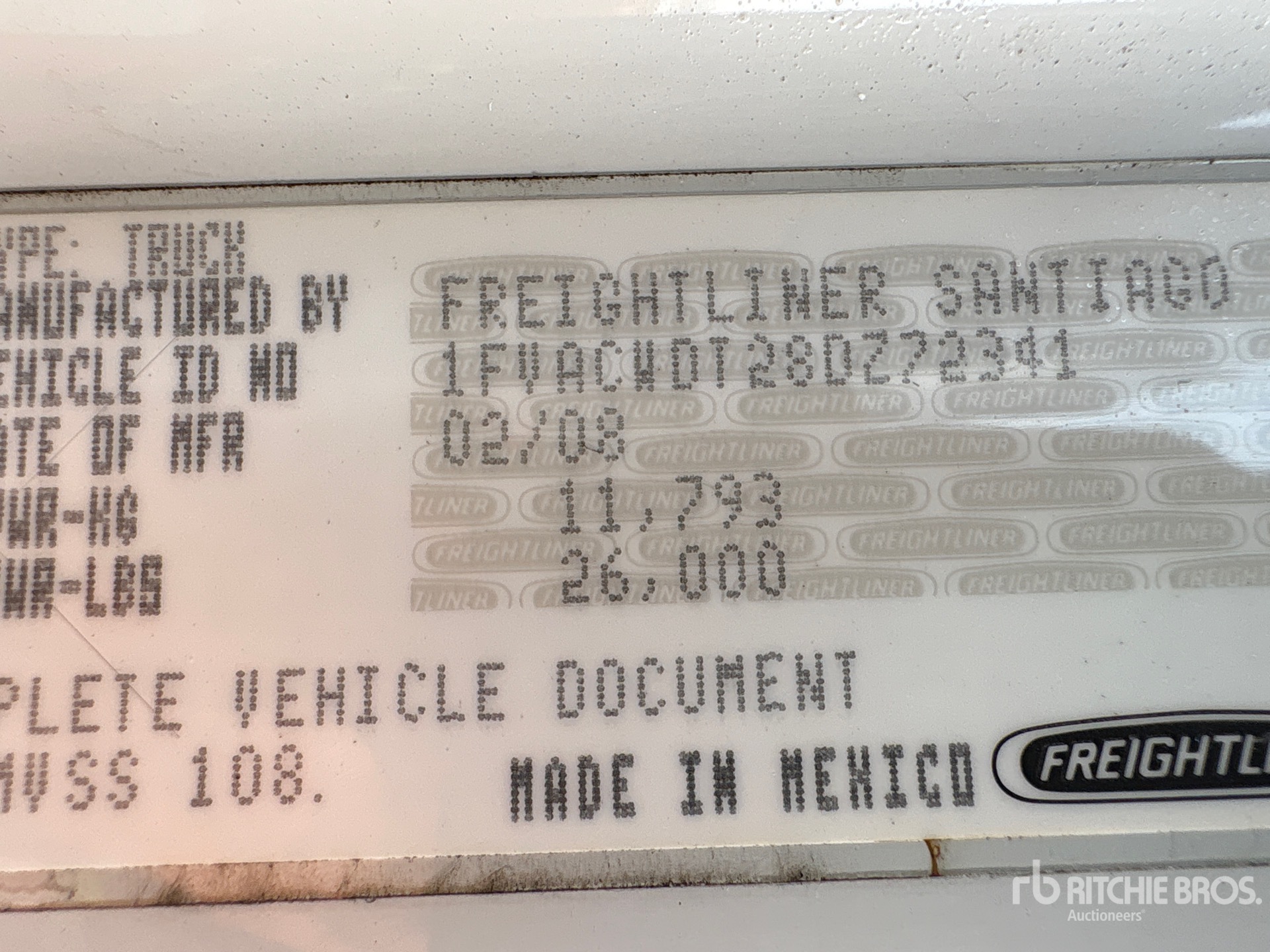2008 Freightliner M2 106