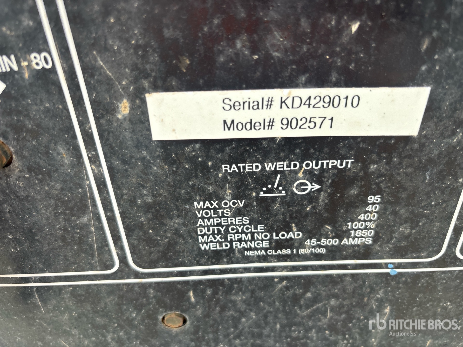 1993 Miller BIG BLUE 400D