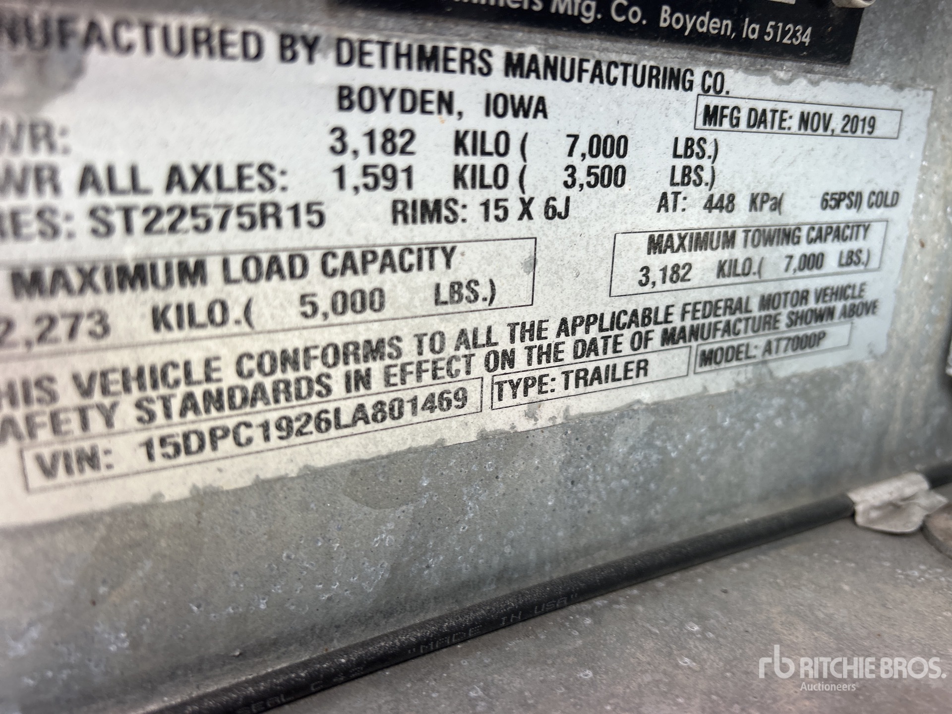 2020 Demco AT7000P