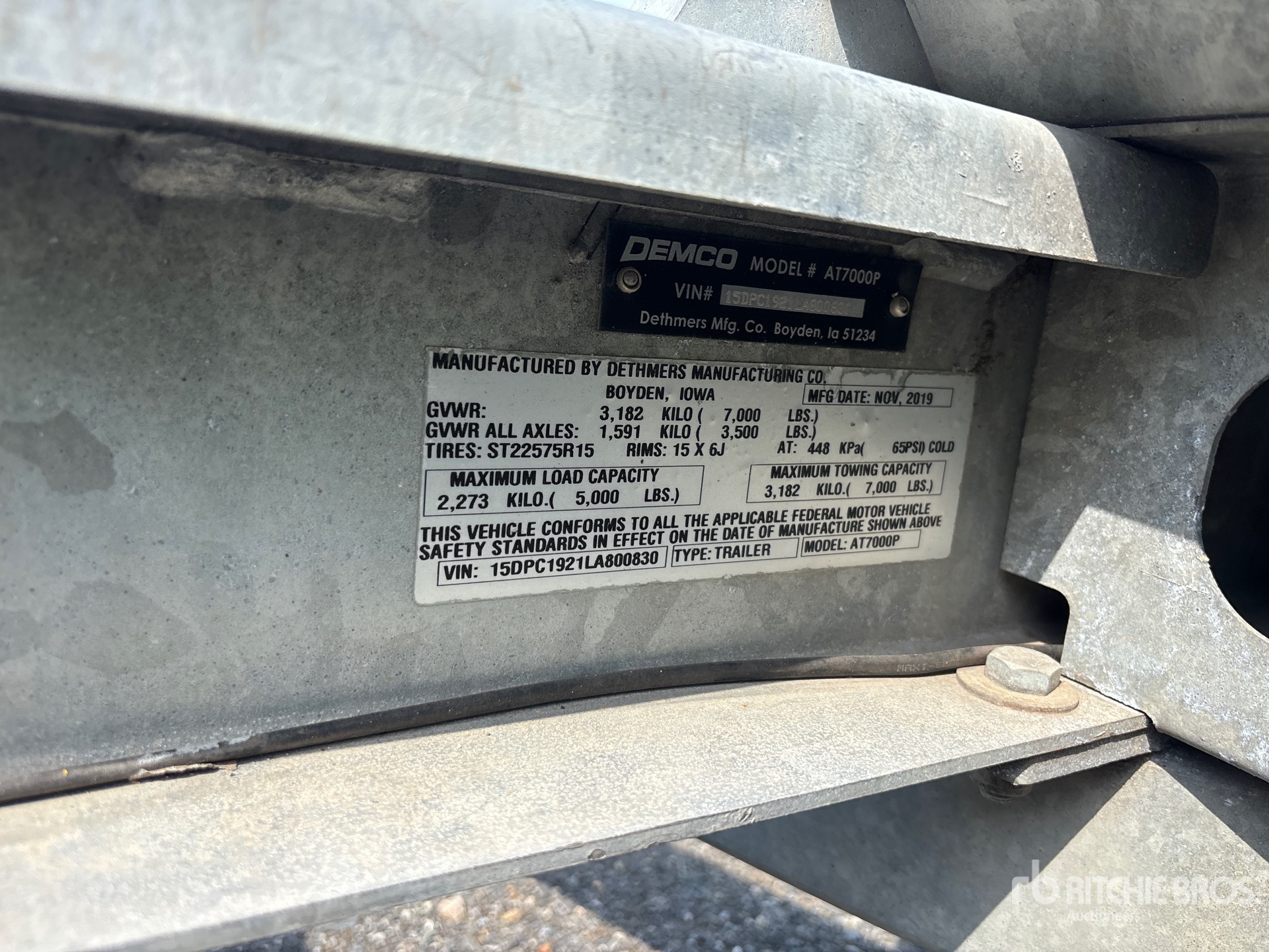 2020 Demco AT7000P