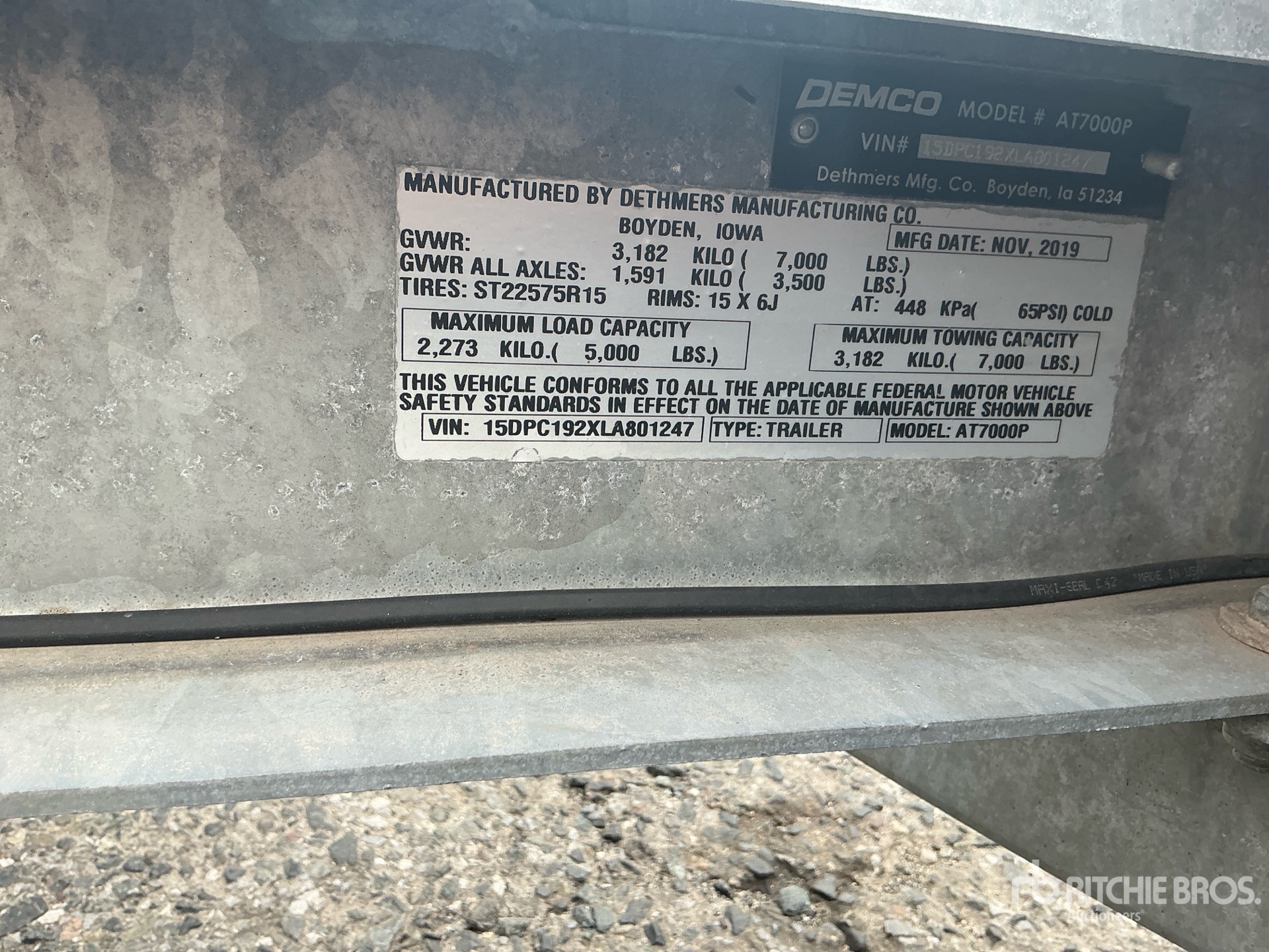 2020 Demco AT7000P