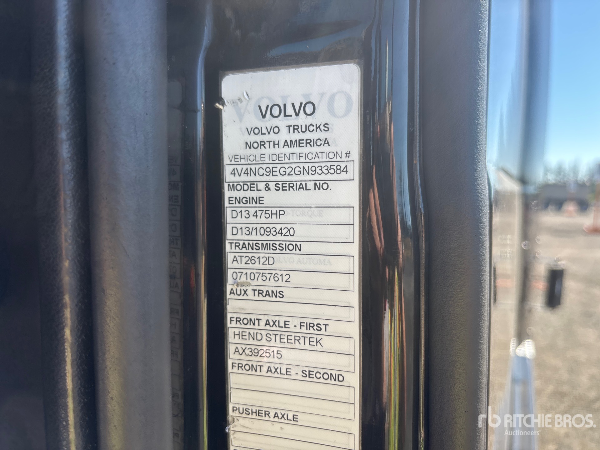2016 Volvo VNL
