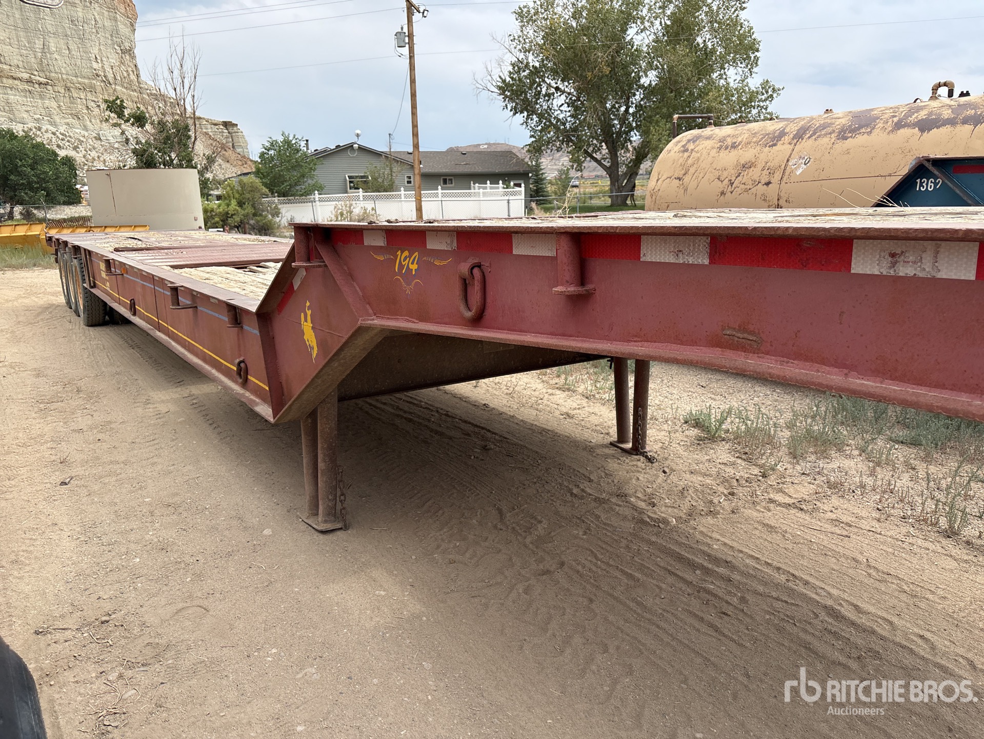 1981 Teton 53 ft Tri/A Step Deck