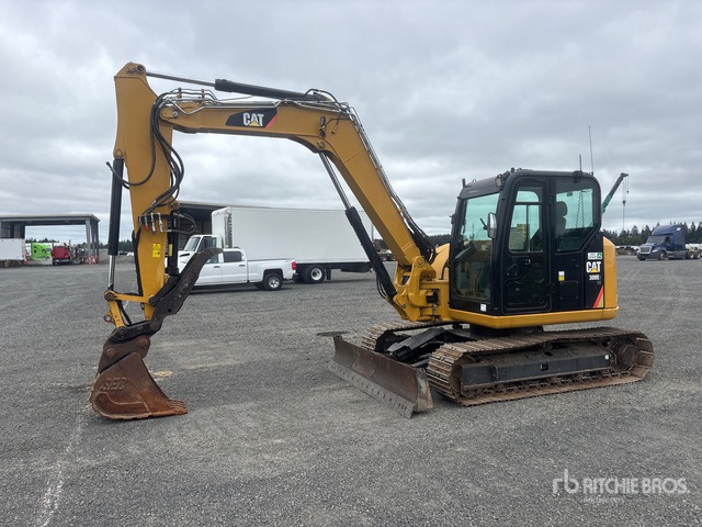 2017 Cat 308e2 Cr Tracked Excavator
