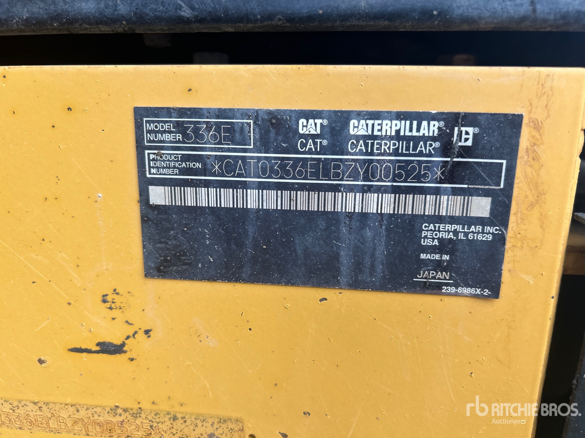 2011 Caterpillar 336E L