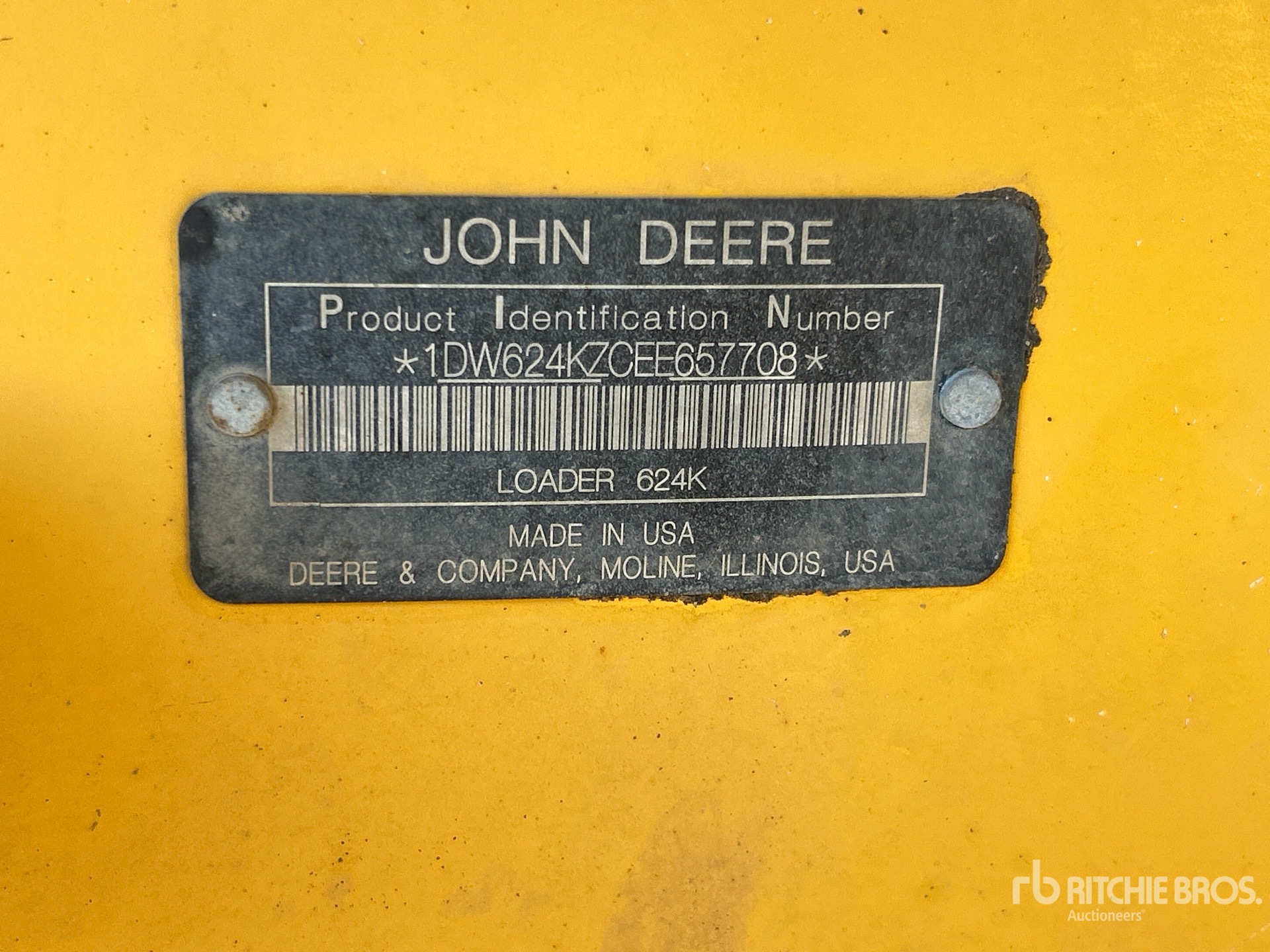 2014 John Deere 624K