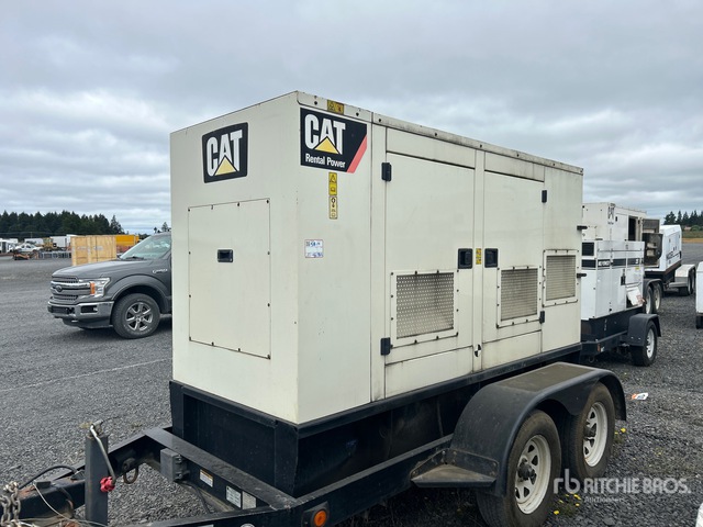 2011 Cat Xq60-6 60 Kw Mobile Generator Set