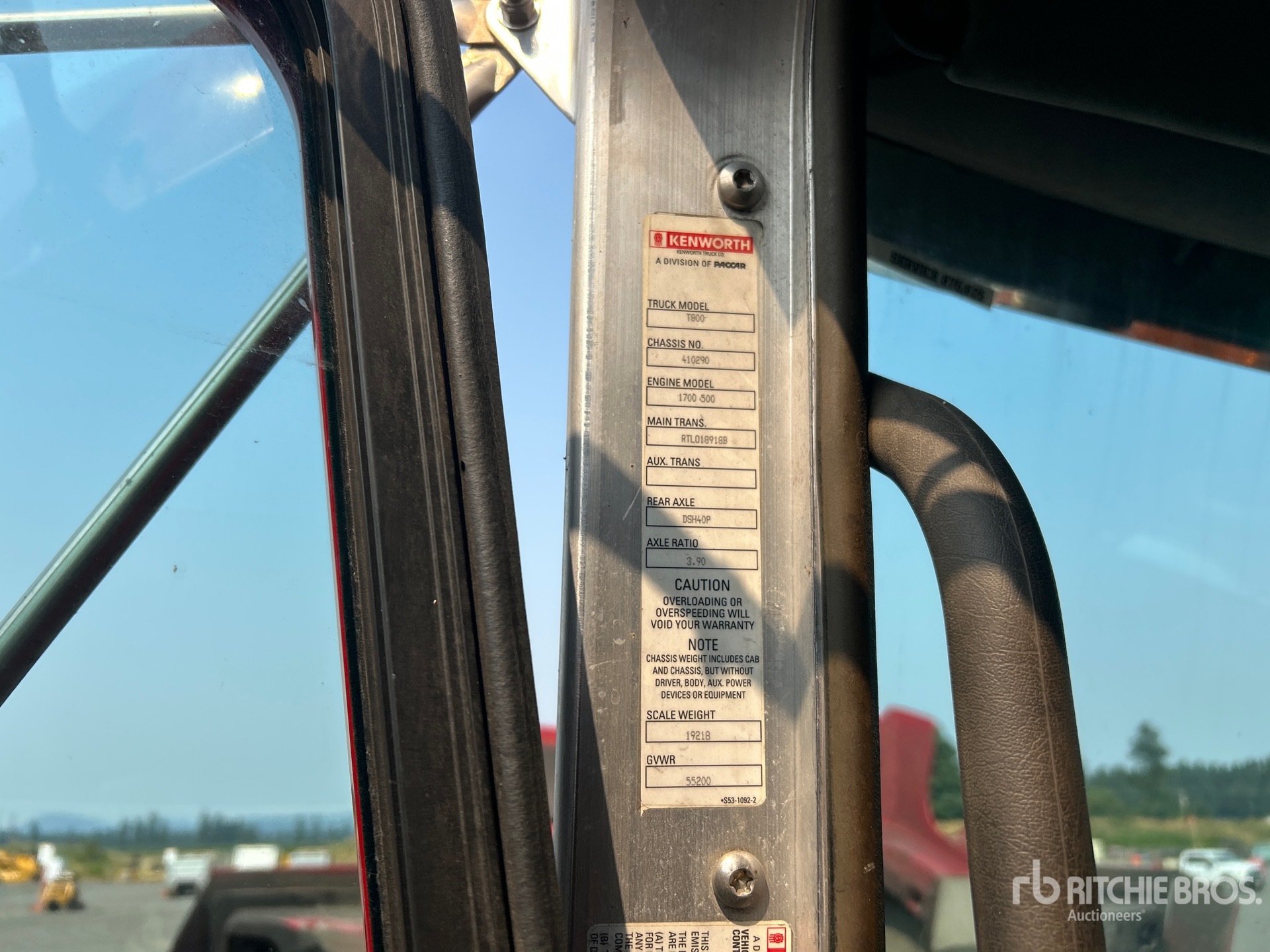 2014 Kenworth T800