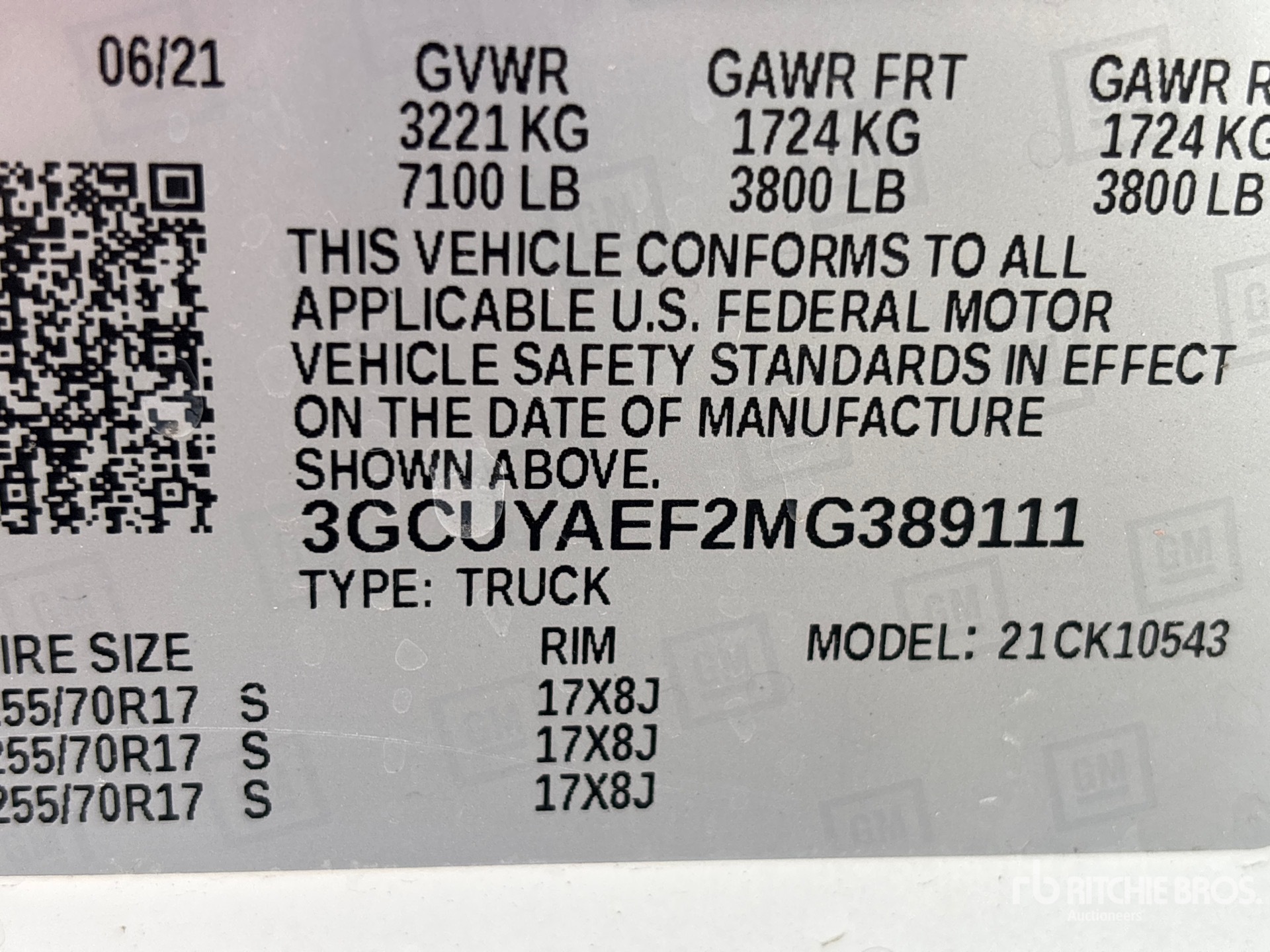 2021 Chevrolet Silverado 1500